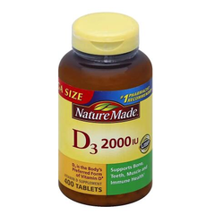 【买1送1+额外8.5折】Nature Made 维生素D3 2000 IU 400粒
