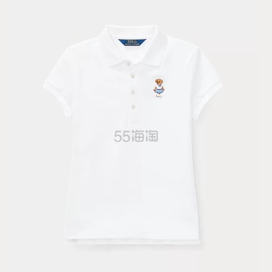 Ralph Lauren 拉夫劳伦 Cricket Bear Mesh 大童POLO衫