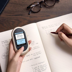 出国旅游必备！POCKETALK 人工智能双方向语音翻译机 支持74种语言