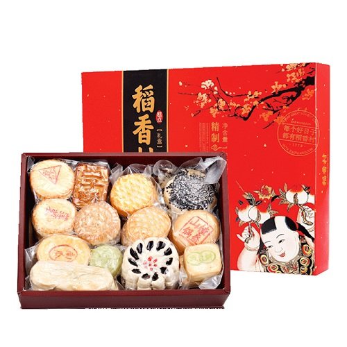 【返利3.6%】稻香村 传统糕点礼盒 1500g