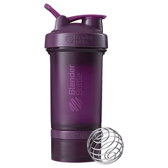 【3件0税免邮】Blender Bottle 摇摇杯 ProStak 紫红色 650ml+2个分装盒