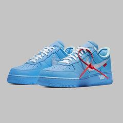 Off-White™ x Nike Air Force 1「MCA」蓝色运动鞋
