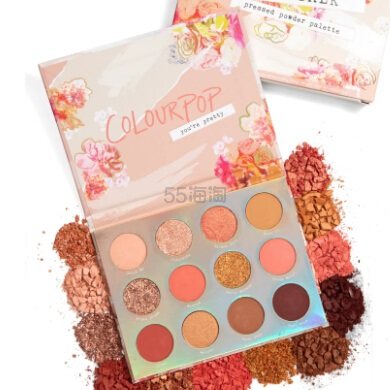 Colourpop 官网 12色眼影盘 SWEET TALK