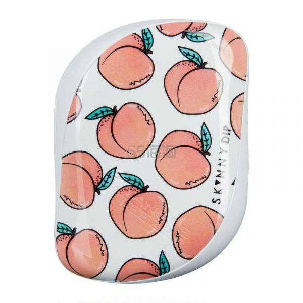 【极速中国香港仓】Tangle Teezer TT梳 专业解结美发梳子 豪华便携款 - 水蜜桃
