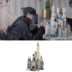 【李现同款】Disney 迪士尼 乐高巨大型迪士尼城堡
