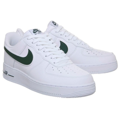 Nike 耐克 Air Force 1 07 空军1号 白色深绿色拼色运动鞋
