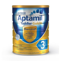 【免运费】Aptamil 澳洲爱他美 金装加强型婴幼儿配方奶粉 3段 1岁+ 900g