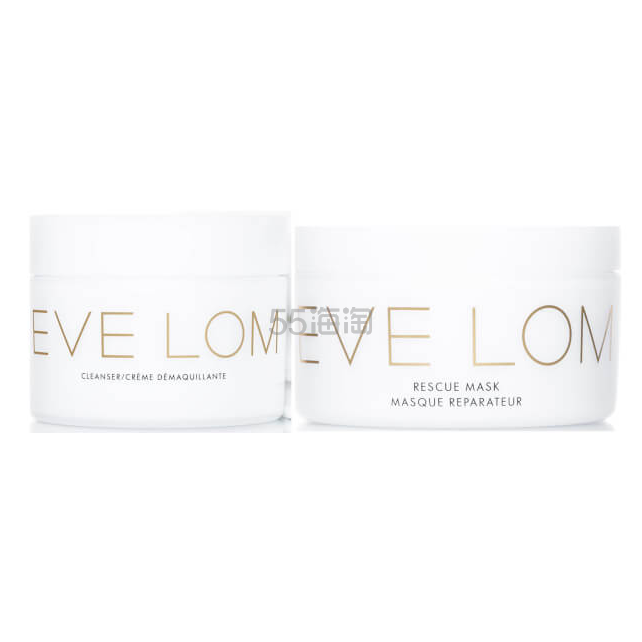 相当于5.9折！EVE LOM 卸妆膏200ml+*面膜100ml