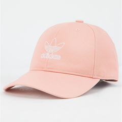4折！Adidas Originals 三叶草 肉粉色棒球帽
