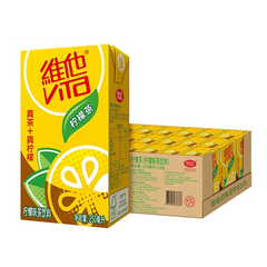 【返利14.4%】VITA 维他 柠檬茶 250ml*48盒+赠低糖柠檬茶6盒+无糖维他奶6盒