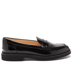 TOD'S Leather penny loafers 女士经典乐福鞋