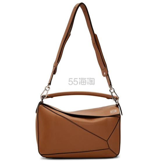 【疑似 BUG 价】Loewe Puzzle 棕色中号包包