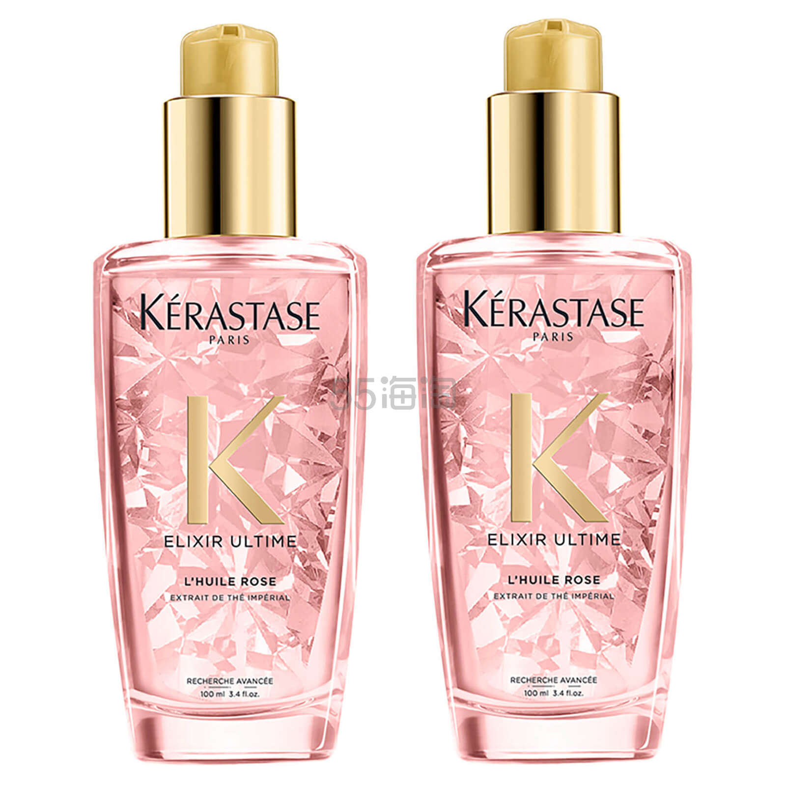 1套免费直邮！Kérastase 卡诗 白茶玫瑰护色 护发精华油 100ml*2瓶