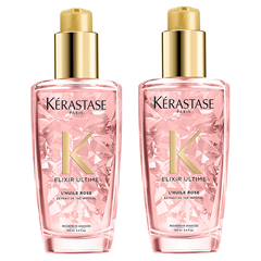 每瓶约221.5元！Kérastase 卡诗 白茶玫瑰护色 护发精华油 100ml*2瓶