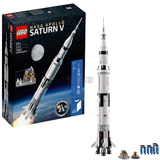 【日亚自营】LEGO 乐高 NASA 阿波罗计划 土星5号运载火箭 21309