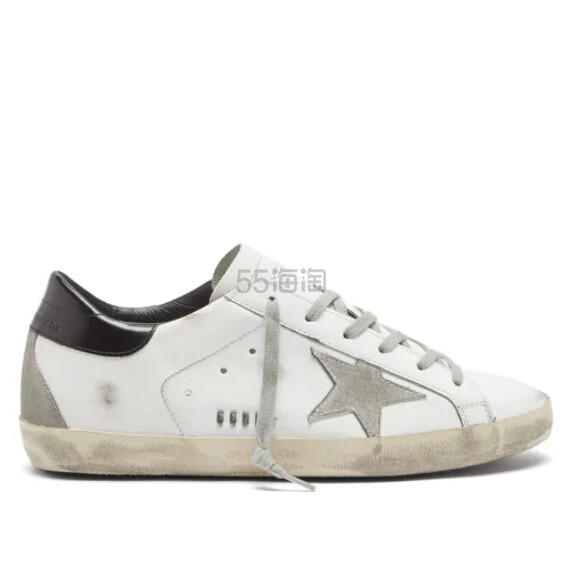 GOLDEN GOOSE Superstar 经典黑白配小脏鞋