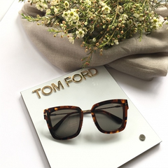 【55专享】Tom Ford 汤姆·福特 深玳瑁灰色女士太阳镜