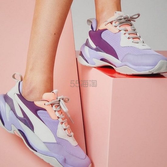Puma 彪马 Thunder 紫色拼老爹鞋