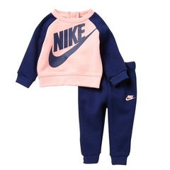 Nike Heathered Crew Pant Set 儿童套装