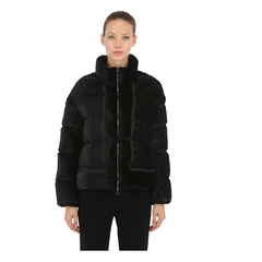 【仅剩 US6码】MONCLER 黑色羽绒服