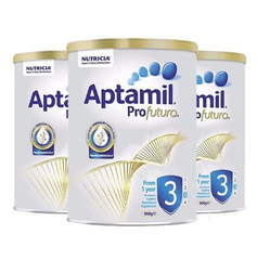 【包邮*】Aptamil 爱他美铂金版奶粉 3段 900g*3罐