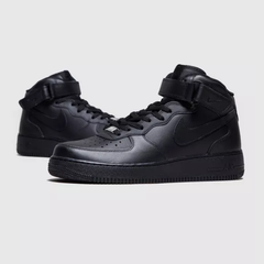 【码全】Nike Air Force 1 空军1号黑色高帮运动鞋