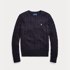 需凑单！Ralph Lauren 拉夫劳伦 Cable-Knit 大童针织毛衣