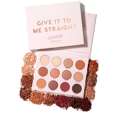 Colourpop 十二色眼影盘 give it to me straight