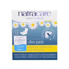 英国妇科*生*！Natracare 至尊卫生护垫 有机棉柔表层 12片