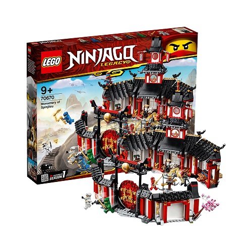 【9日0点】【前1小时】LEGO 乐高 幻影忍者系列 旋风忍术道馆 70670