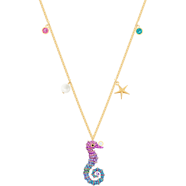 【满$200享精美项链】Swarovski Ocean Seahorse 海马项链