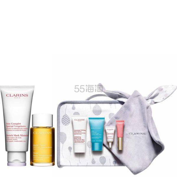 Clarins 娇韵诗 抚纹霜护理油孕妇套盒