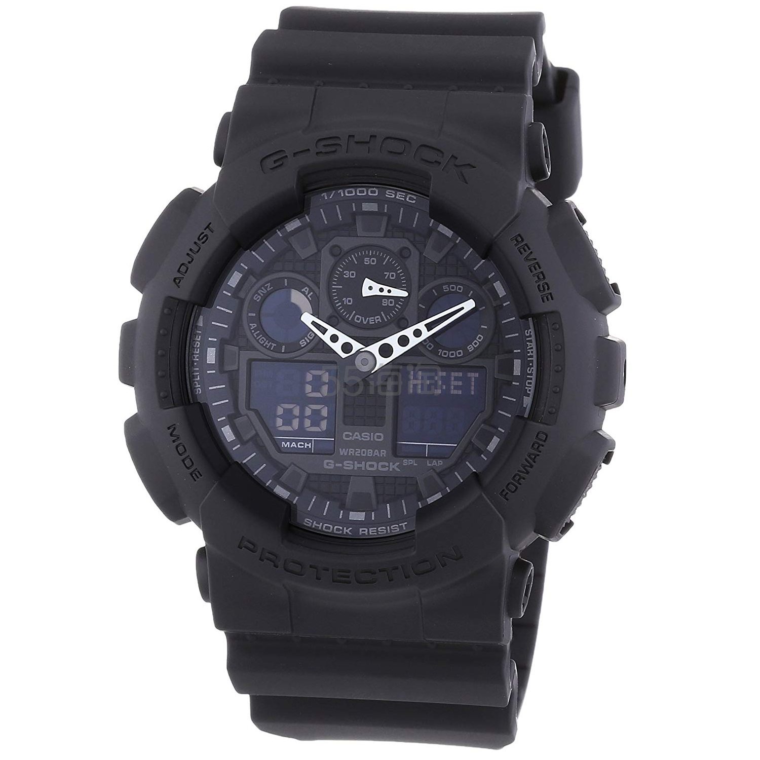 3件92折中亚prime会员casio卡西欧gshockga1001a1er时尚运动腕表