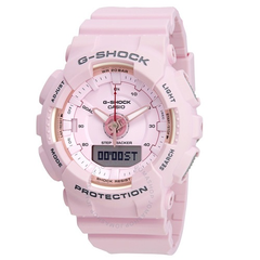 【55专享】补货！Casio 卡西欧 G-Shock 系列 樱花粉女士运动腕表 GMA-S130-4ACR