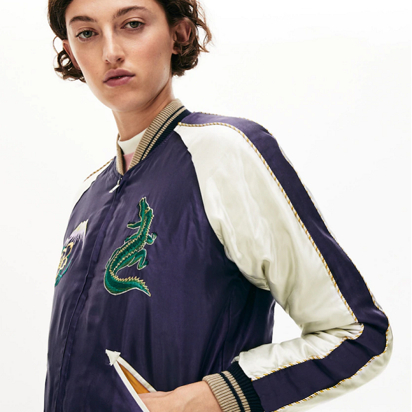 Unisex Lacoste x Tailor Toyo 联名 Reversible Bomber 双面横须贺夹克