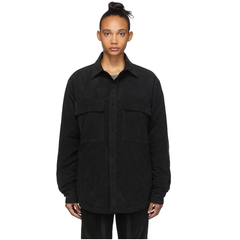 已过期fearofgod黑色麂皮夹克995约7095元