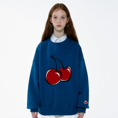 KIRSH CHERRY 装饰女士圆领加绒卫衣