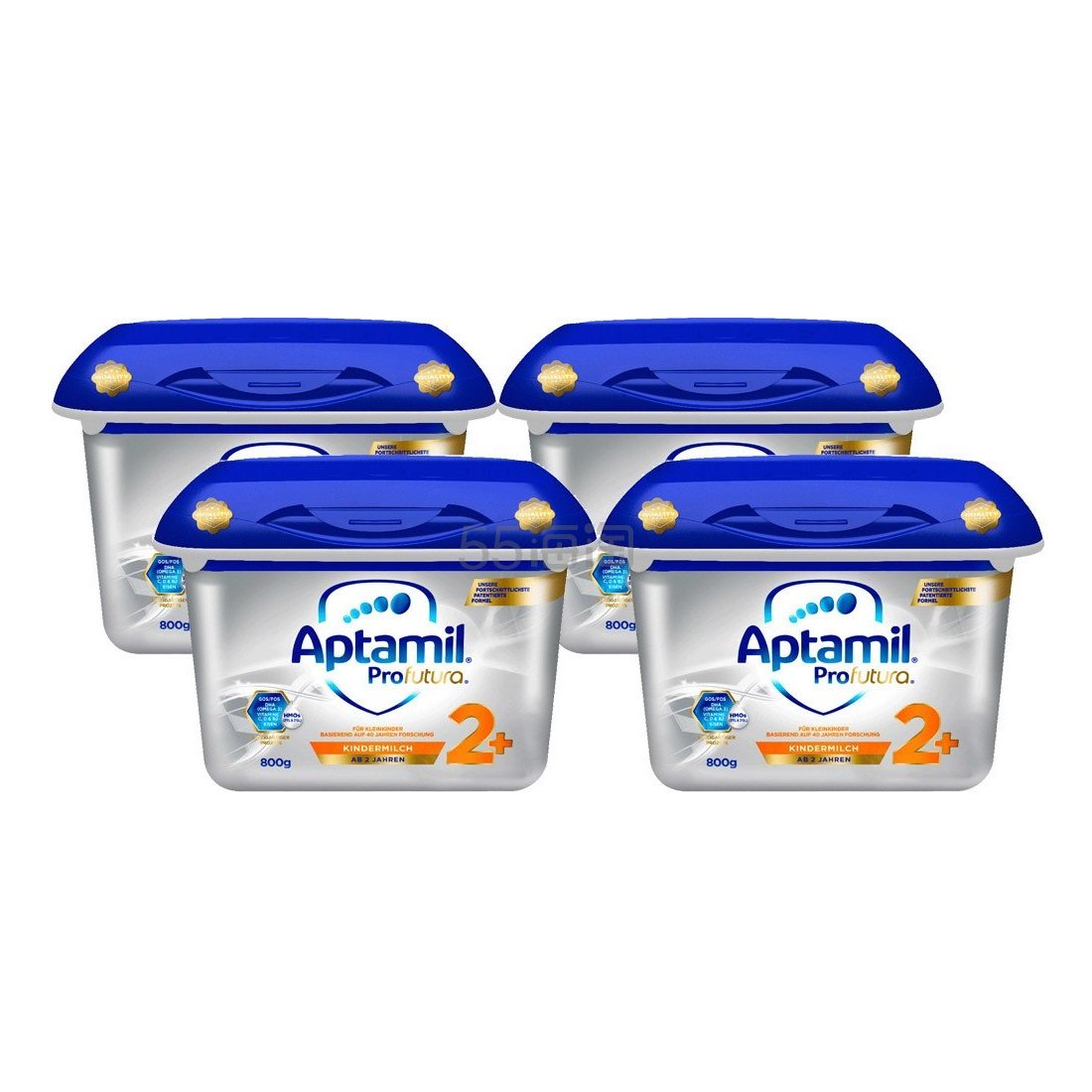 首单9折！Aptamil 爱他美 Profutura 白金版婴幼儿奶粉 2+段 800g*4罐