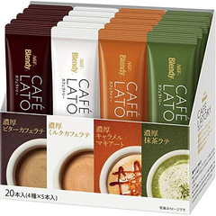 【日亚自营】AGF Blendy 4种口味速溶咖啡/拿铁 20包
