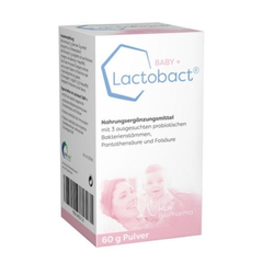 【仅限一天】Lactobact 婴儿有机浓缩益生菌粉 0-2岁 60g