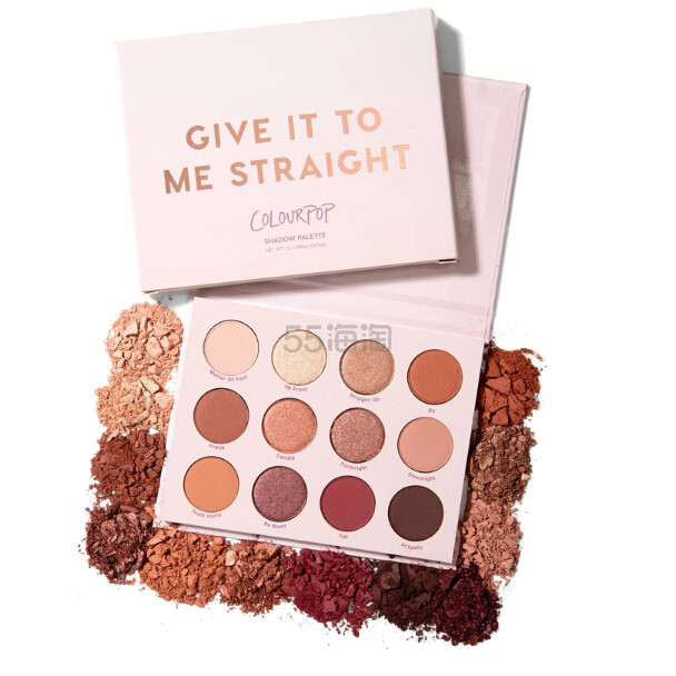 Colourpop 眼影盘 GIVE IT TO ME STRAIGHT