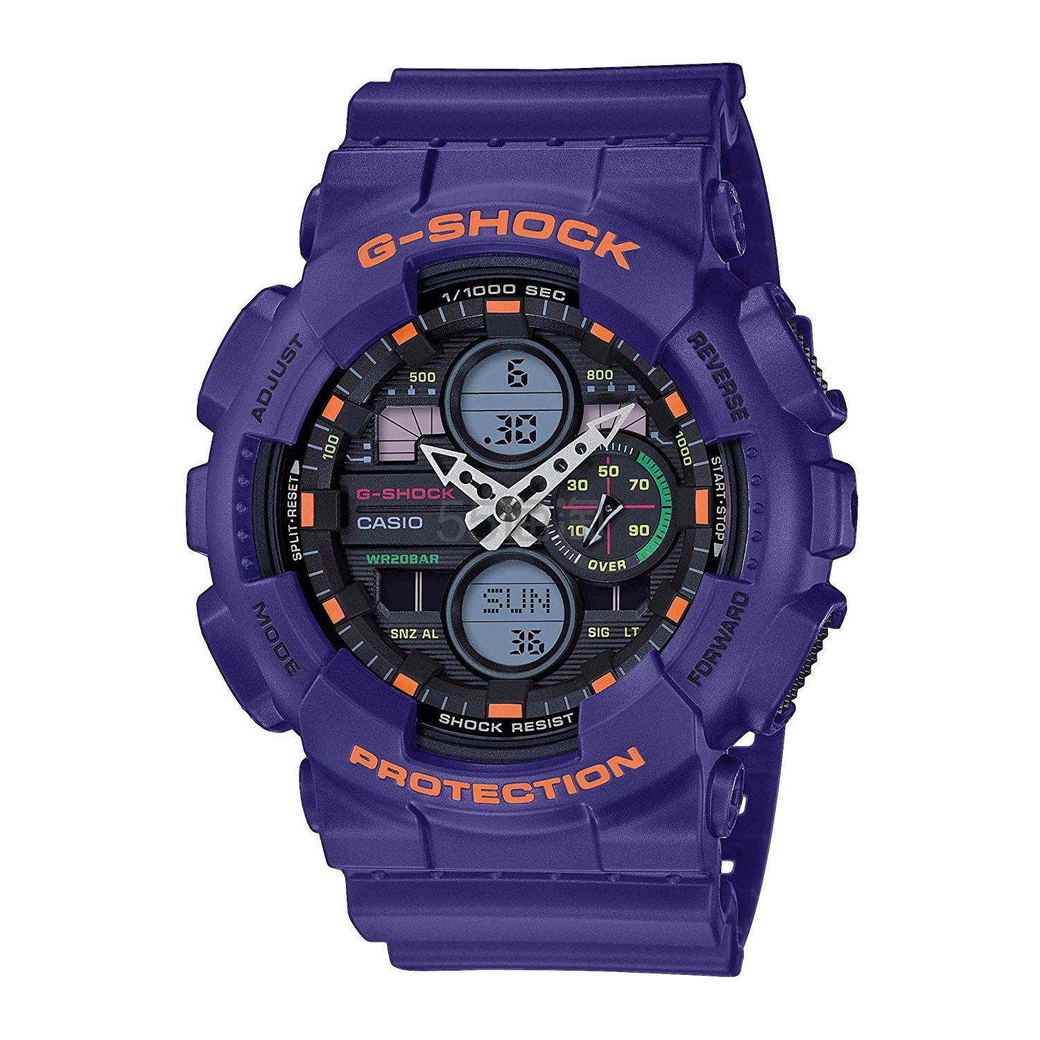 【中亚Prime会员】Casio 卡西欧 G-Shock GA-140-6AER 男士多功能防水石英手表