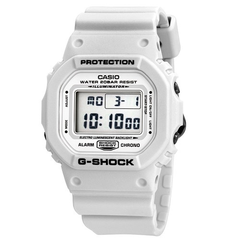 【55专享】补货！Casio 卡西欧 G-Shock 系列 白色防震男士运动腕表 DW-5600MW-7CR