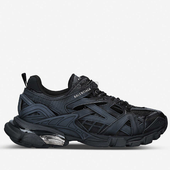 Balenciaga 巴黎世家 Track 2.0 皮革网面运动鞋