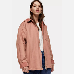 Topshop CONSIDERED 系列新款粉红灯芯绒内里夹克外套