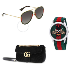 【55专享】Jomashop：精选 Gucci 古驰 多款时尚腕表、太阳镜、鞋履等