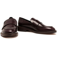 Marni Glossed-leather 乐福鞋