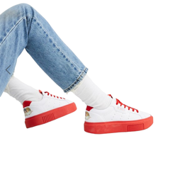 adidas Originals x Fiorucci 合作款白色 sleek 小天使运动鞋