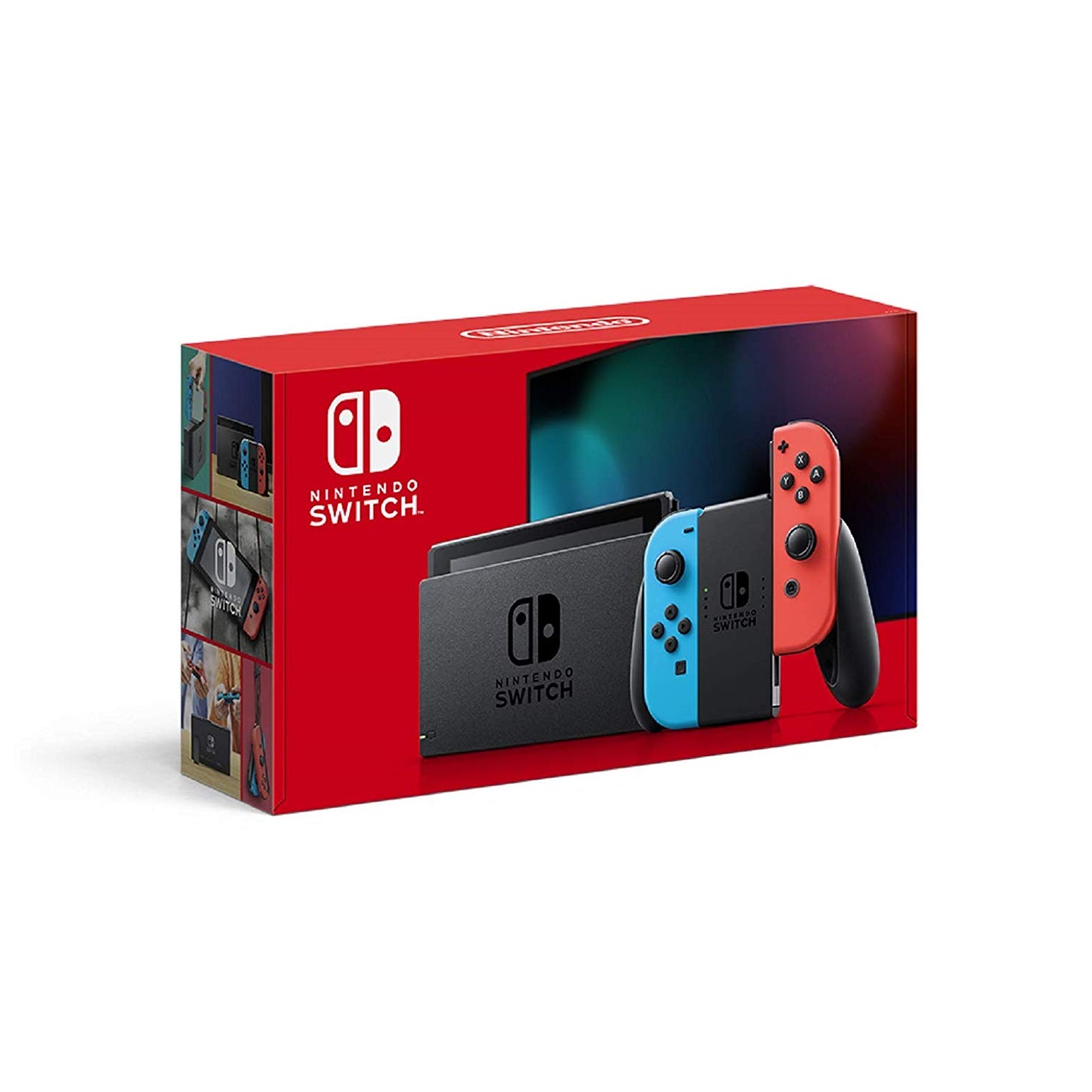 Nintendo 任天堂 Switch 红蓝版续航升级版游戏主机