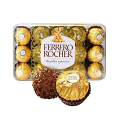 【20日0点】Ferrero 费列罗 意大利进口榛果金莎巧克力 30粒 375g